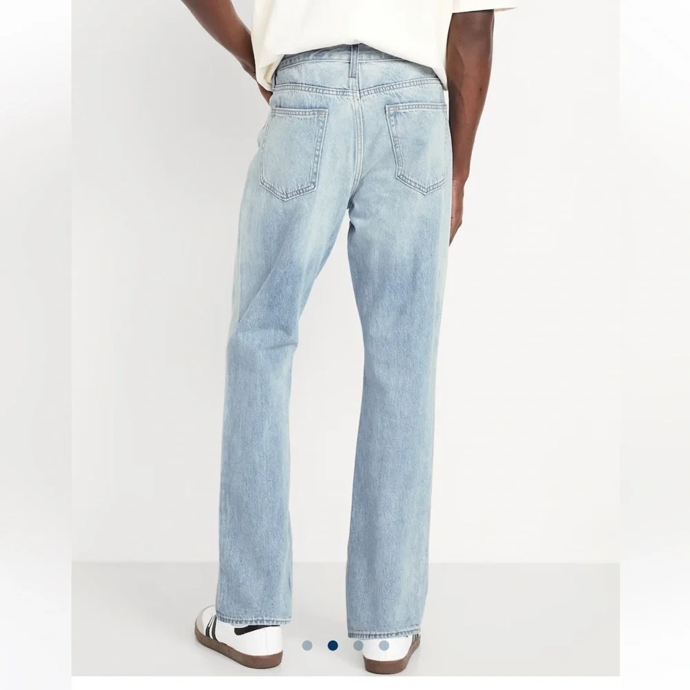 NWT Men’s Old Navy Light Wash Straight Jeans Size 30/30